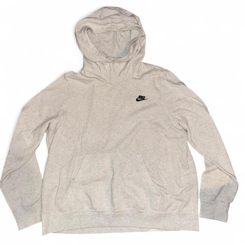 Nike Light Cream/Grey Fleece Pullover